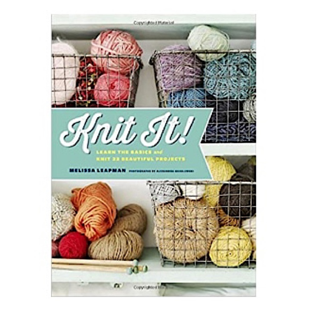 New Knit It Learn the Basics and Knit 22 Beautiful Projects Book